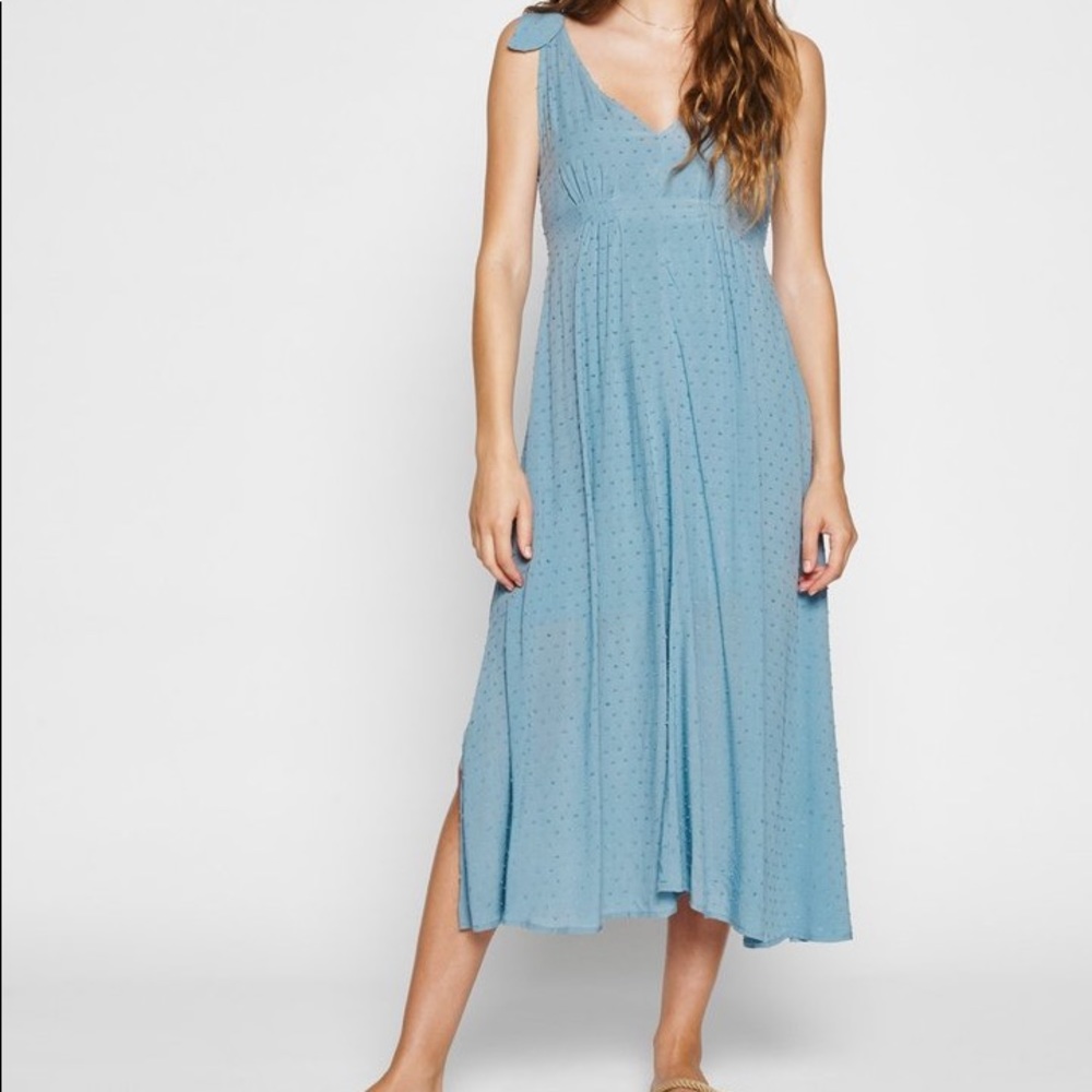 Auguste the Label Blue Midi Coastal Dress